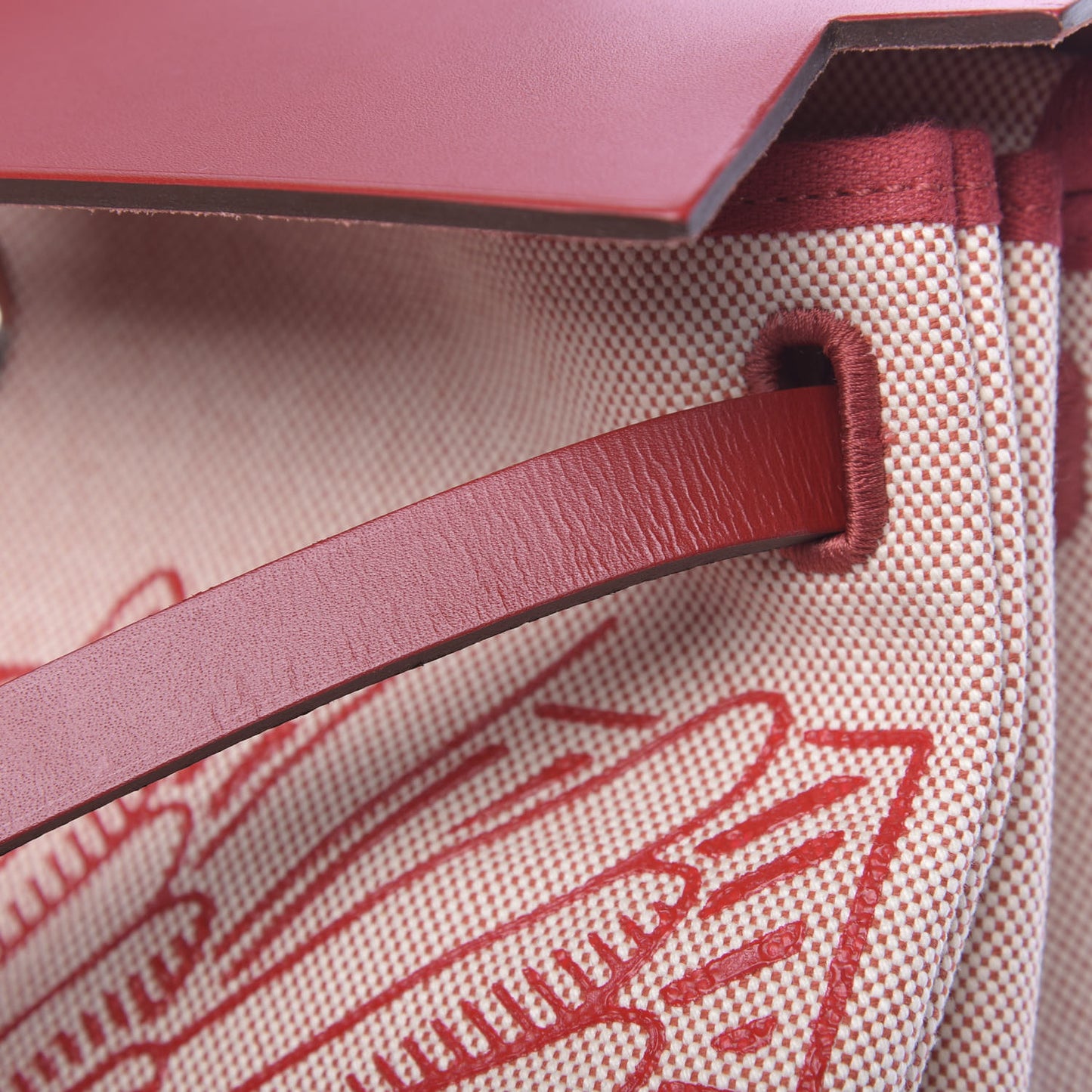 Vache Hunter Toile Pegase Pop Herbag Zip Retourne 31 PM Rouge Piment