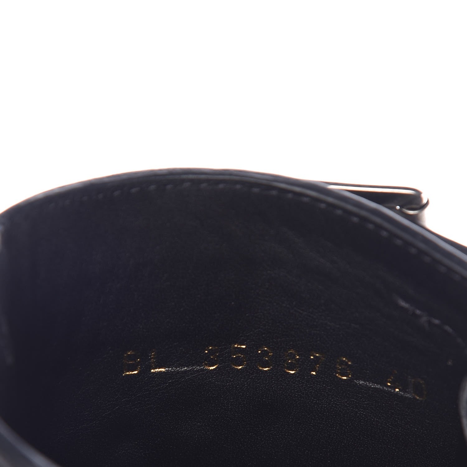 Saint Laurent Smooth Calfskin Studded Womens Punk Ranger Boots 40 Black 5 of 9