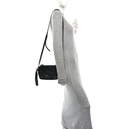 Gucci Pebbled Calfskin Small Soho Disco Bag Black 2 of 12
