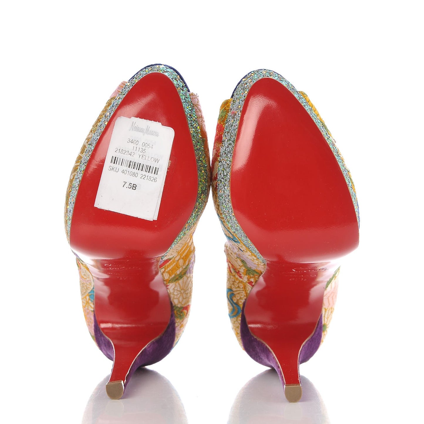 Tissu Glitter Dragon Lady Peep 150 Pumps 37.5 Pollen