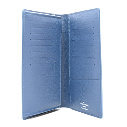 Louis Vuitton Monogram Gradient Brazza Wallet Navy Blue 5 of 8