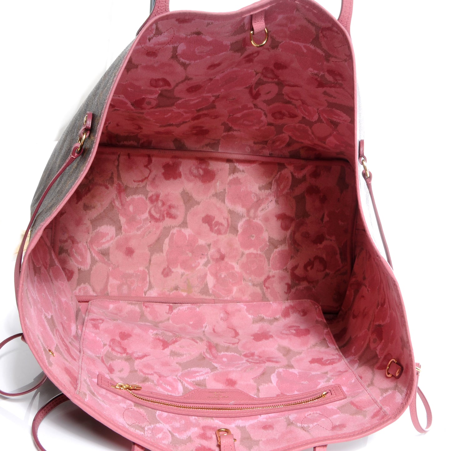 Monogram Articles de Voyage Ikat Neverfull GM Rose Velours