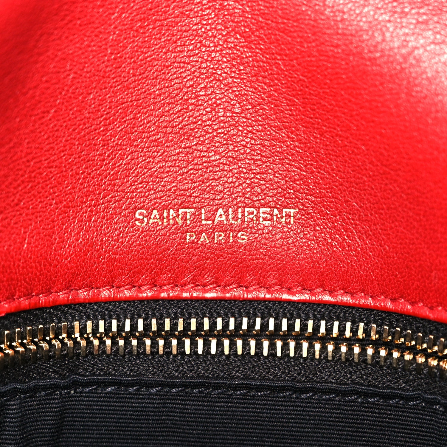 Saint Laurent Lambskin Matelasse Monogram Medium Niki Chain Satchel Rouge Eros 7 of 11