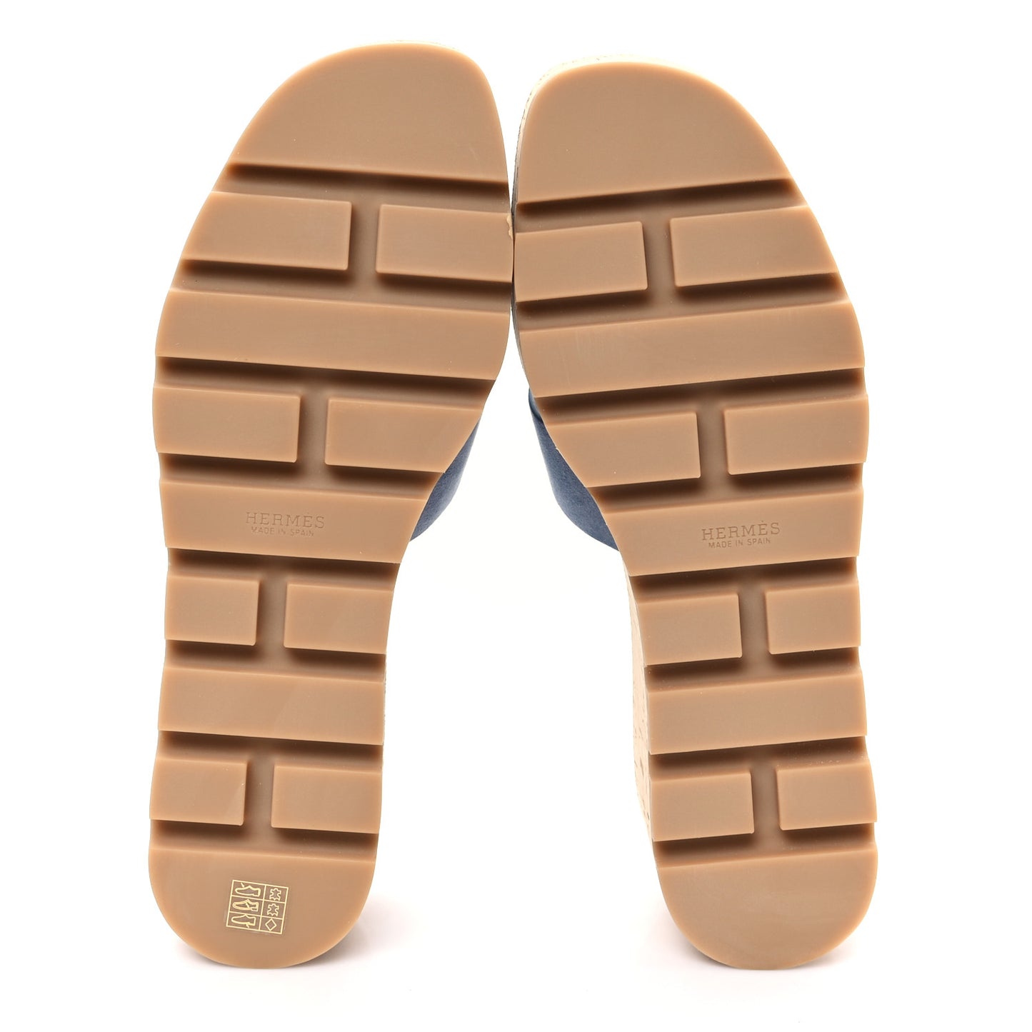 Suede Goatskin Cork Eze 30 Sandals  40 Bleu Grignon