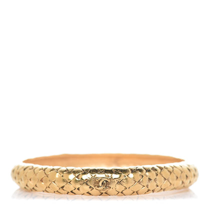Chanel CC Bangle Gold 1 of 6