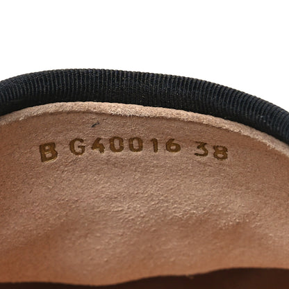 Chanel Crumpled Goatskin CC Espadrille Mules 38 Beige Black 6 of 9