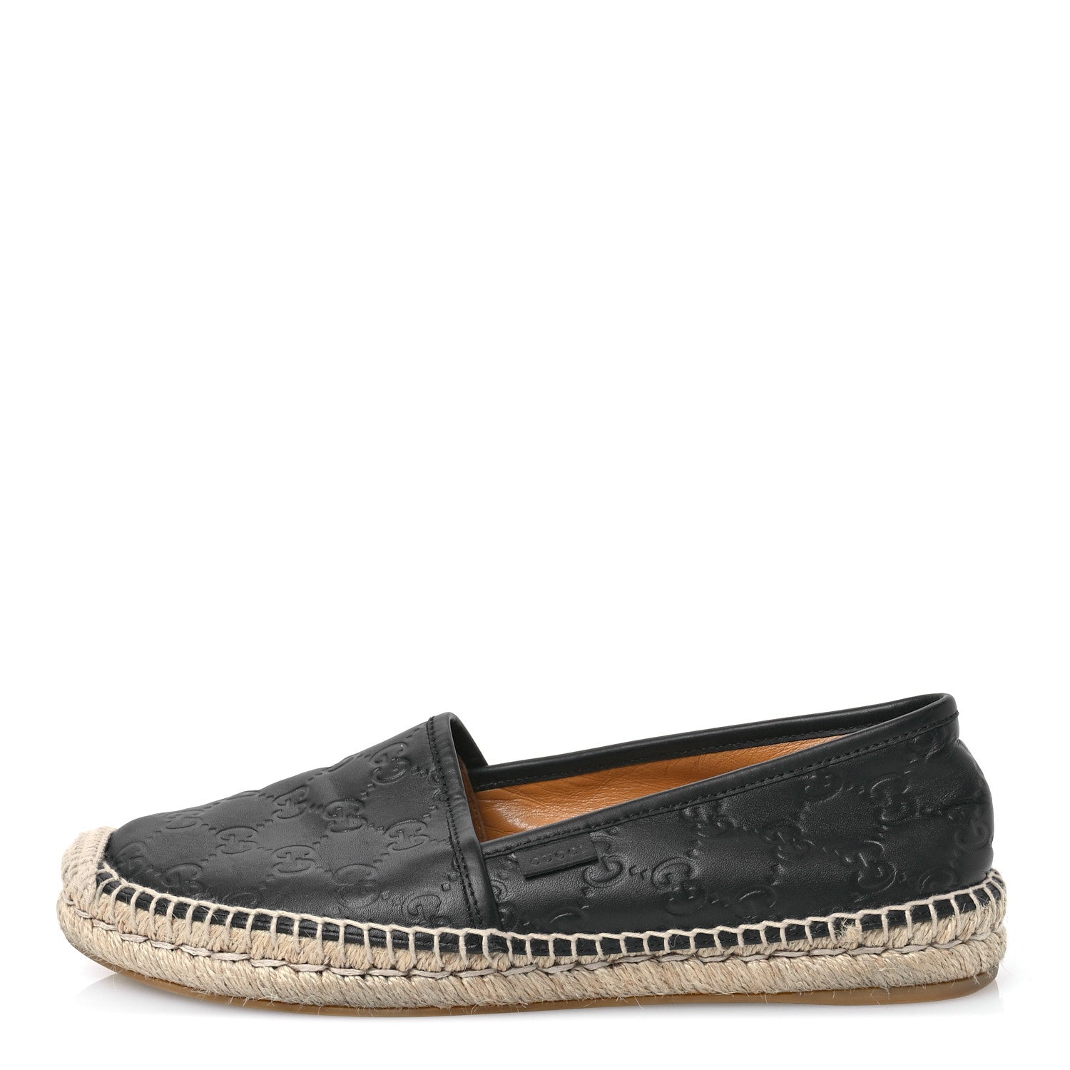 Gucci Microguccissima Signature Espadrilles  39.5 Black 1 of 10