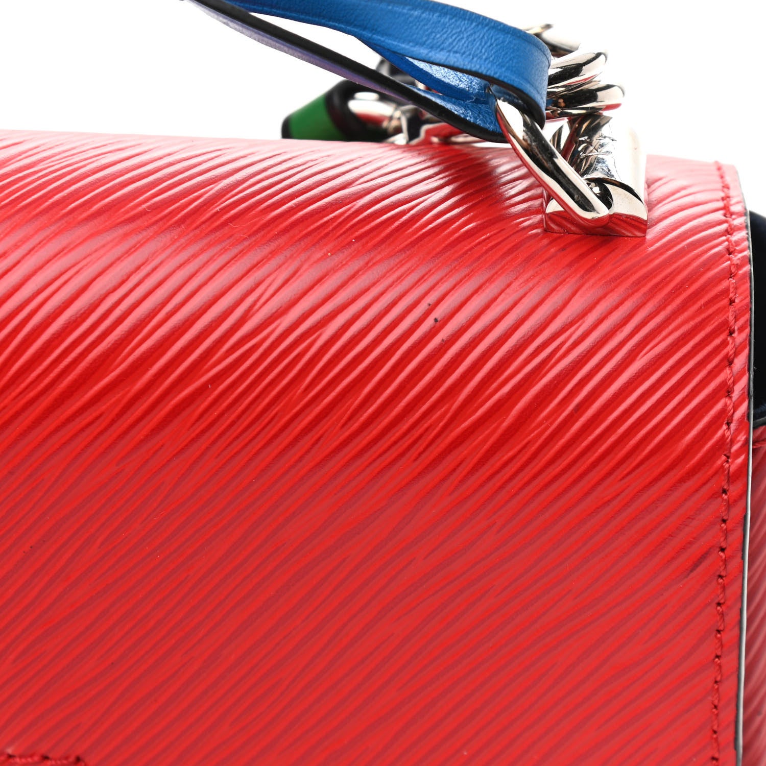 Louis Vuitton Epi Twist Braided Strap Shoulder Bag PM Coquelicot 13 of 13