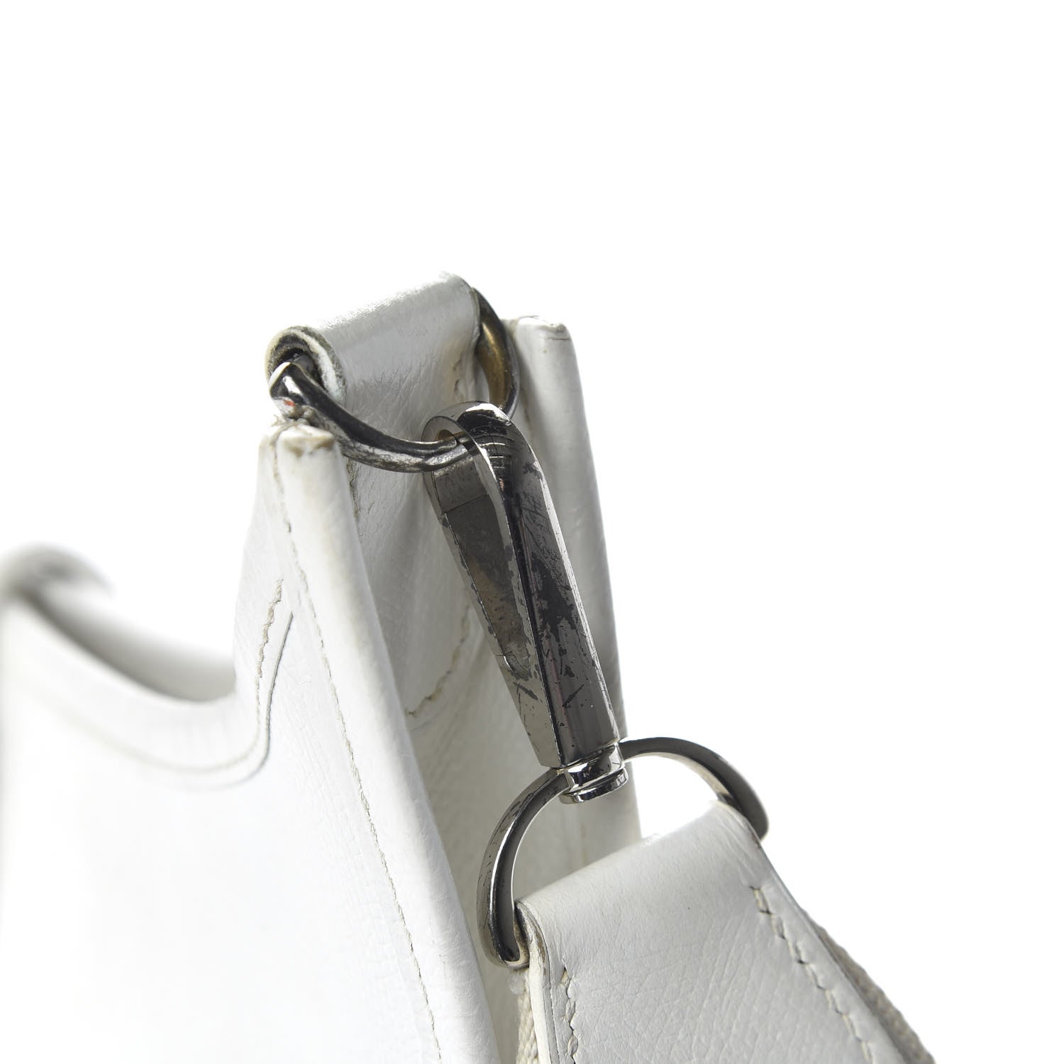 Hermes Epsom Evelyne PM White 12 of 13