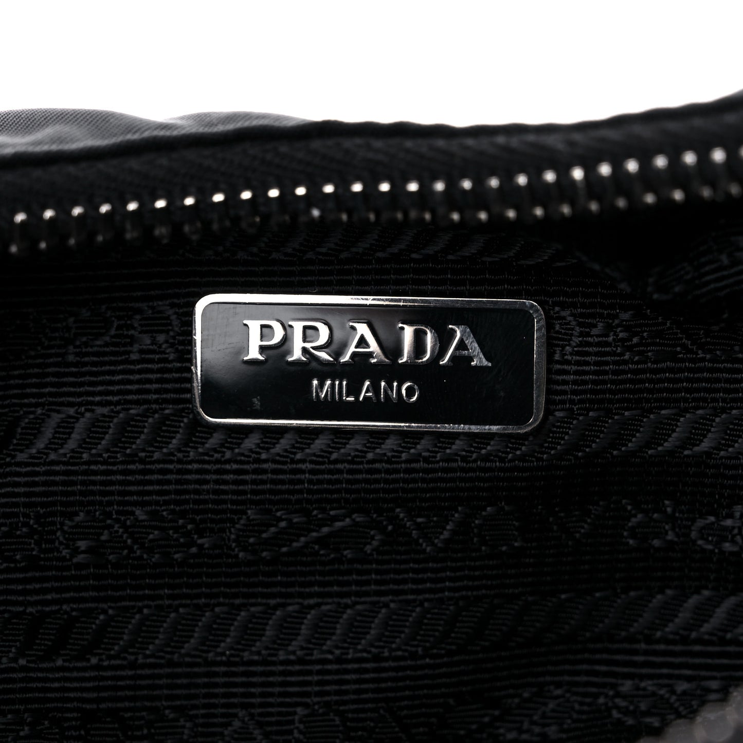 Tessuto Nylon Saffiano Re-Edition 2006 Shoulder Bag Black