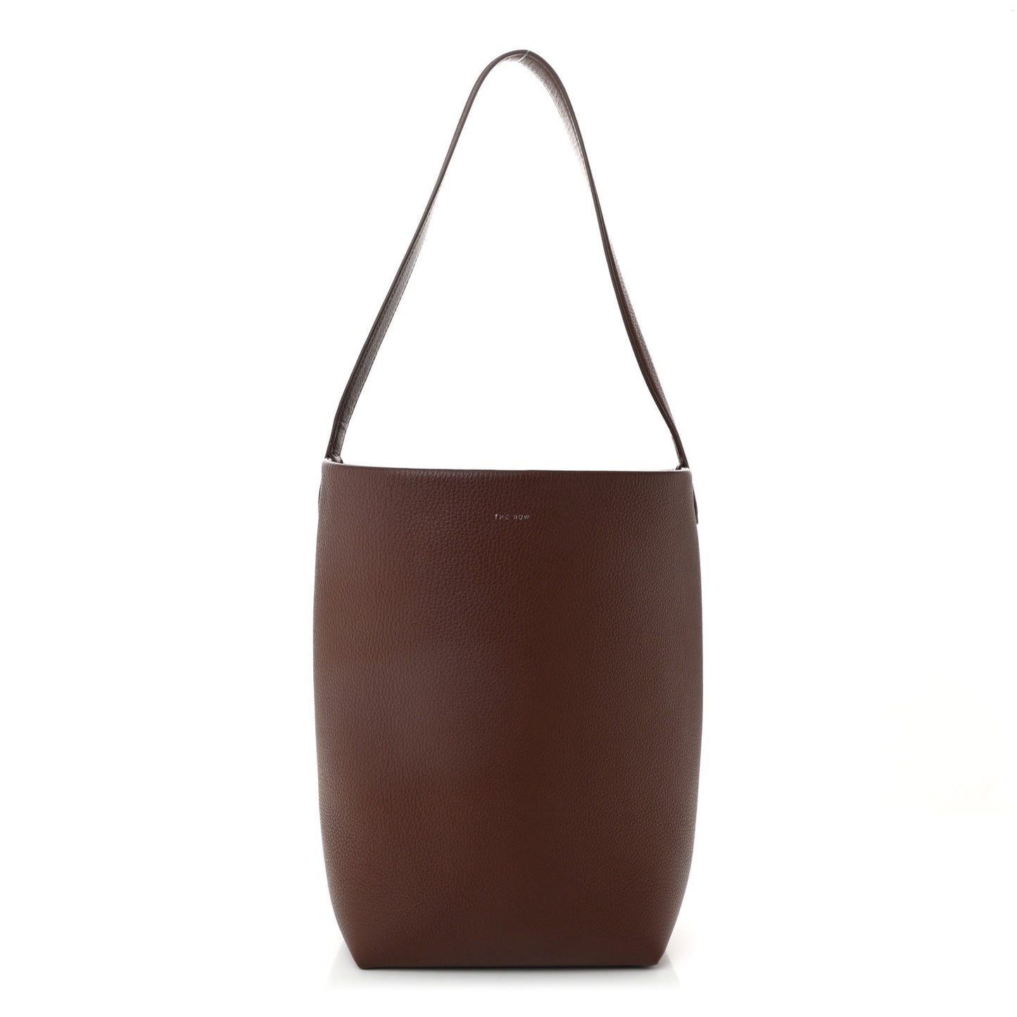 Grained Calfskin Medium N/S Park Tote Cognac