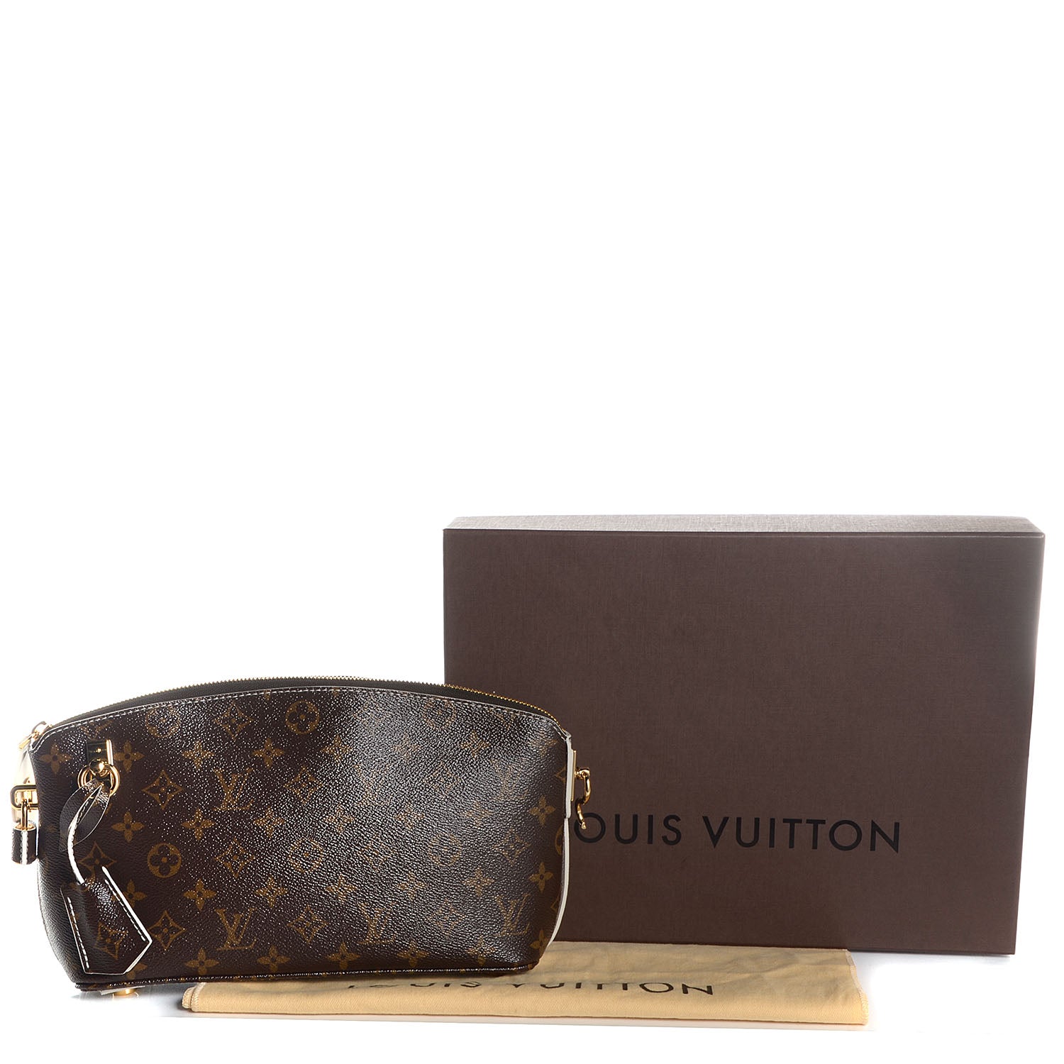 Louis Vuitton Monogram Fetish Lockit Clutch 5 of 8