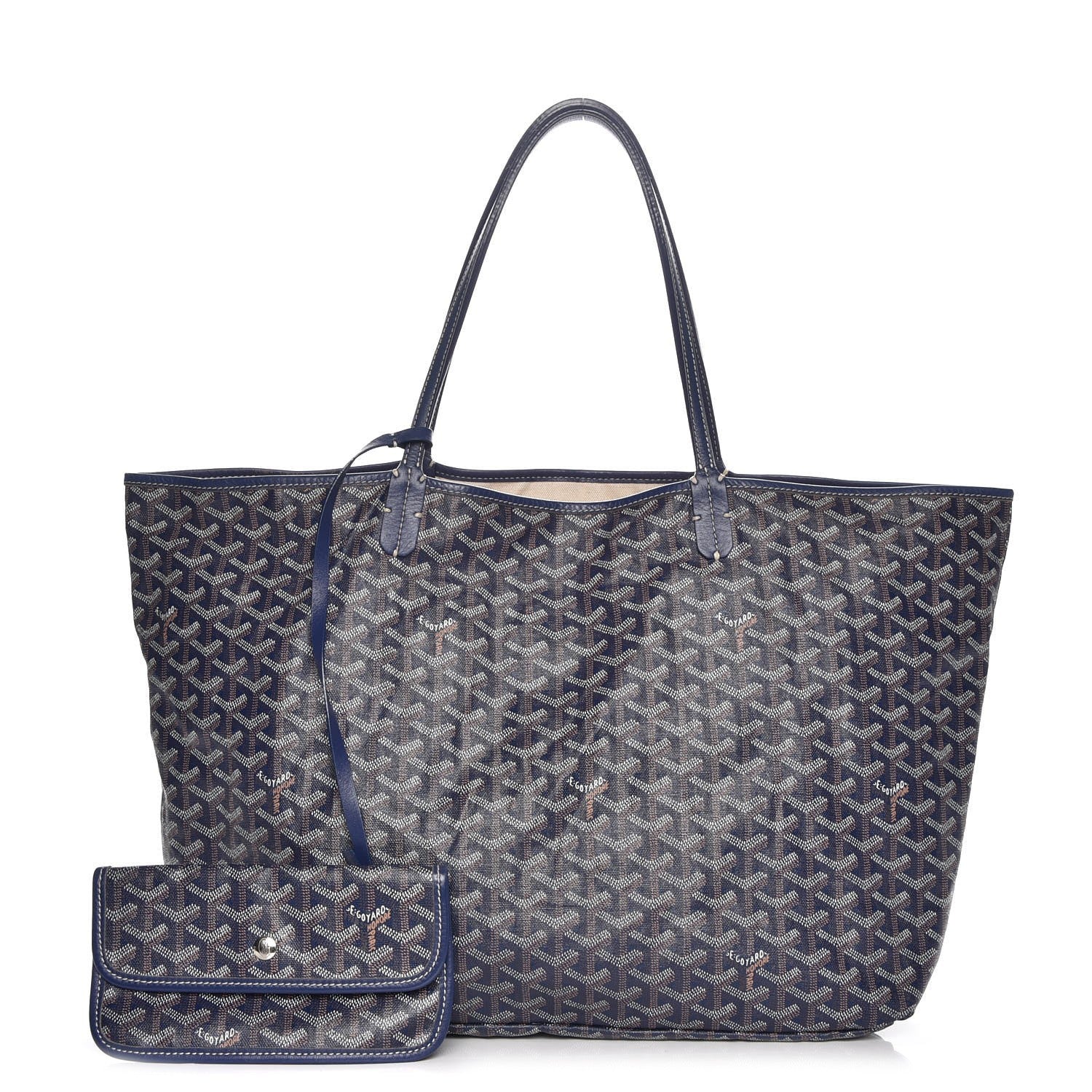 Goyard Goyardine Saint Louis GM Navy 1 of 10