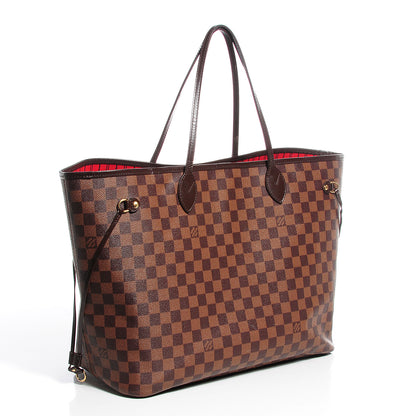 Louis Vuitton Damier Ebene Neverfull GM 3 of 8