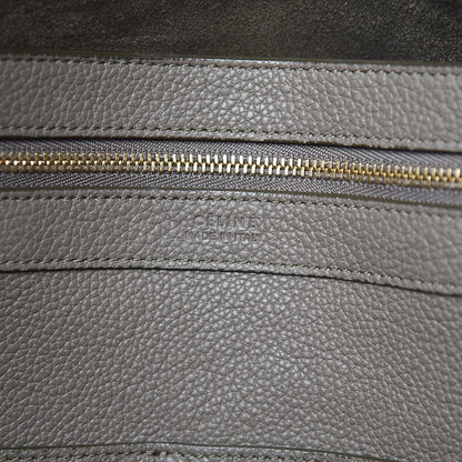 Celine Soft Grained Calfskin Small Belt Cabas Phantom Taupe 6 of 18