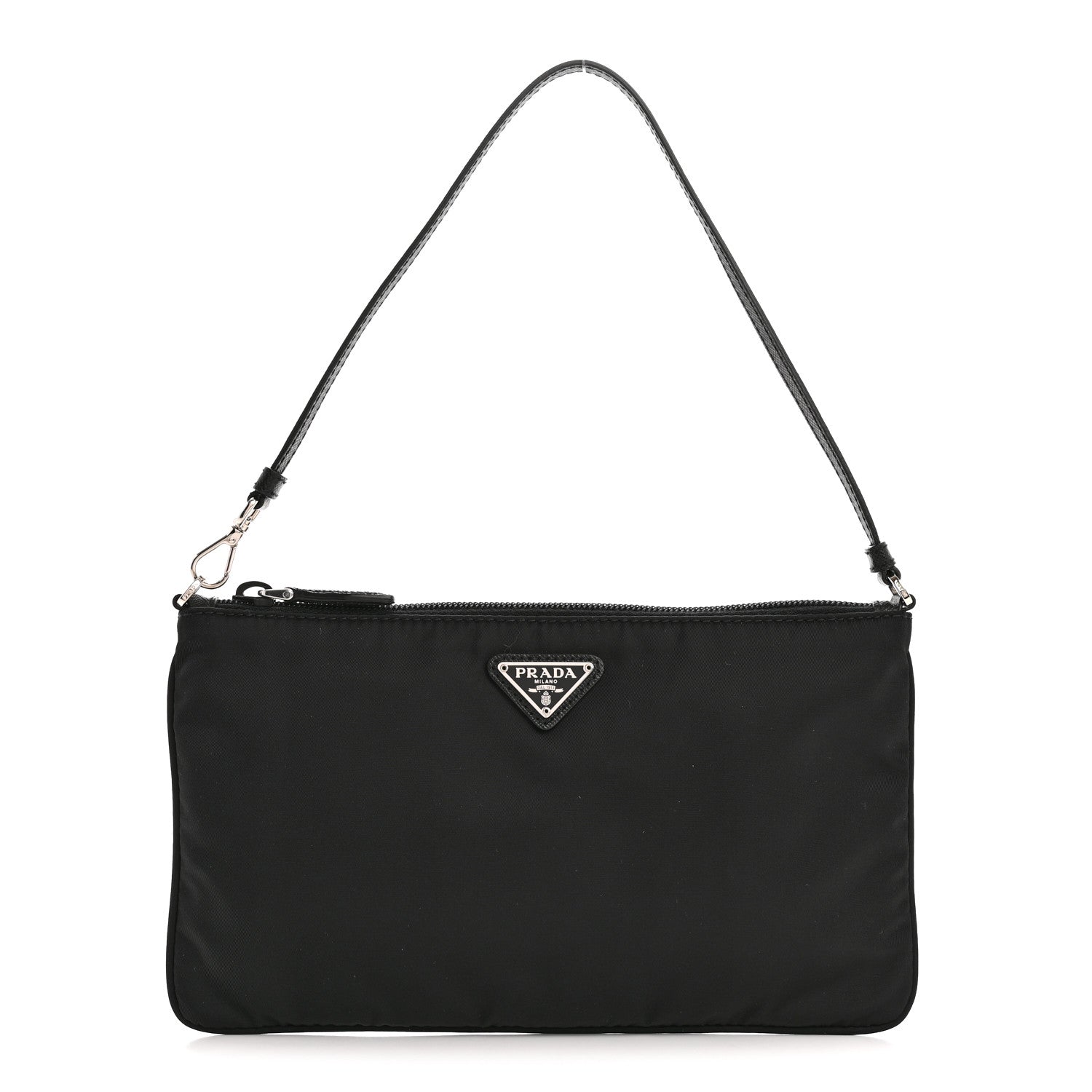 Prada Re-Nylon Vela Pouch Black 1 of 10