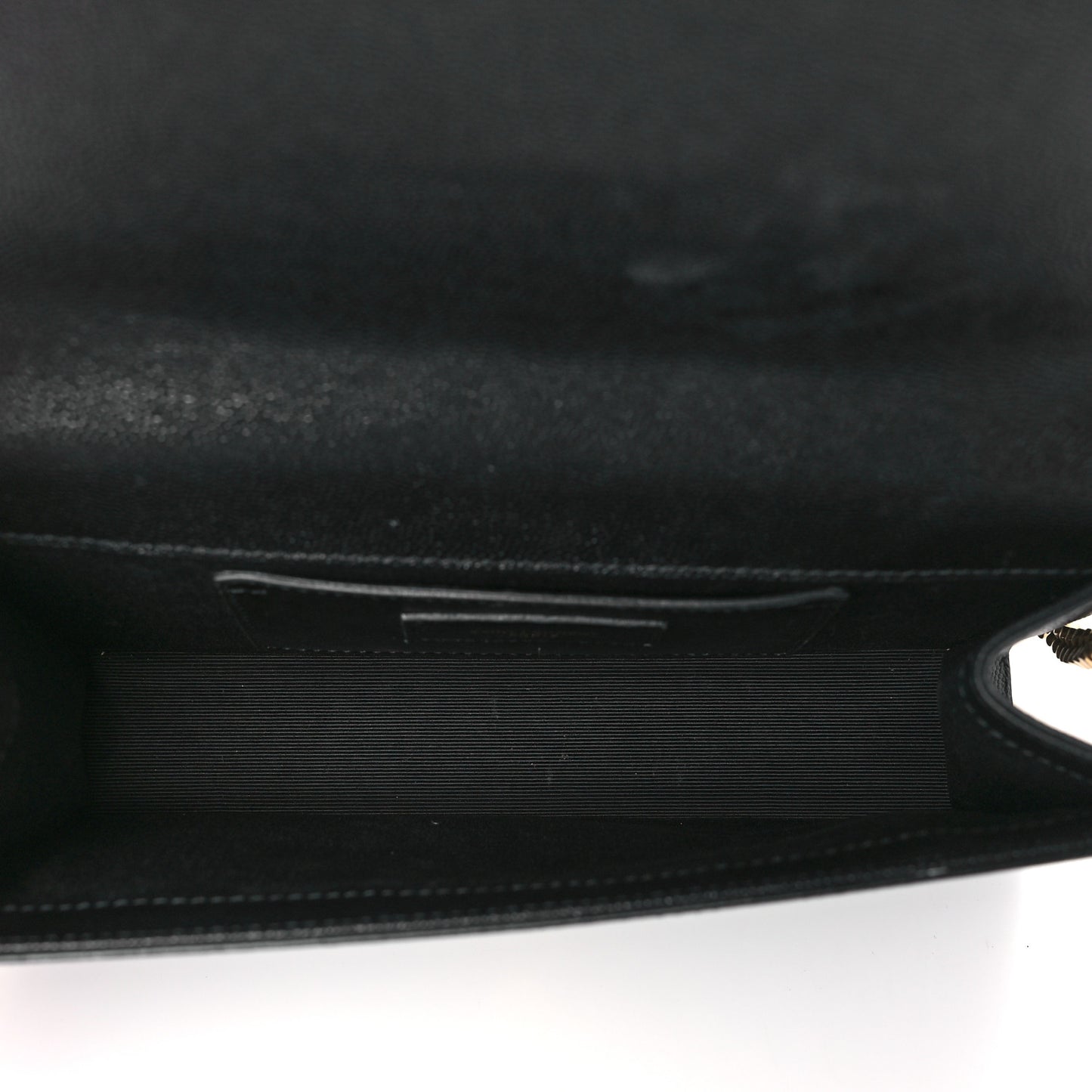 Grain De Poudre Medium Classic Monogram Kate Satchel Black