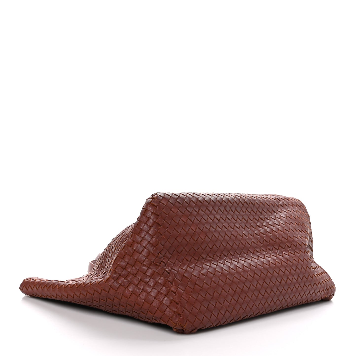 Nappa Intrecciato Large Cesta Tote Brique