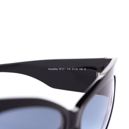 Tom Ford Acetate Anoushka Cat Eye Sunglasses TF371 Black 5 of 7