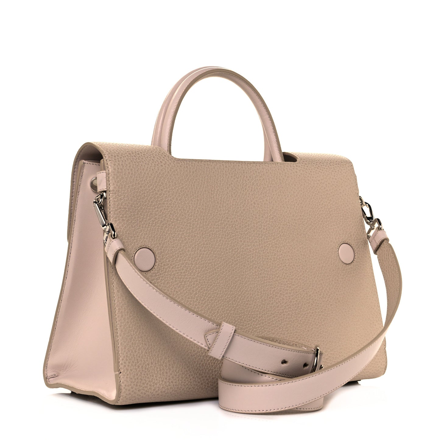 Grained Calfskin Medium Diorever Flap Tapioca