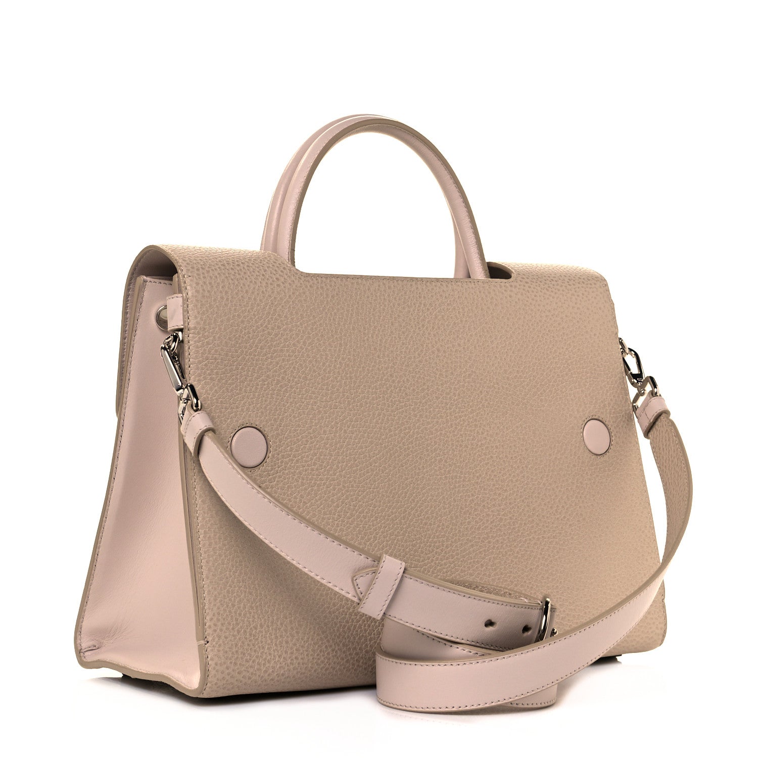 Christian Dior Grained Calfskin Medium Diorever Flap Tapioca 2 of 8