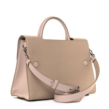 Christian Dior Grained Calfskin Medium Diorever Flap Tapioca 2 of 8