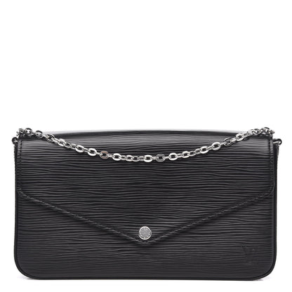 Louis Vuitton Epi Pochette Felicie Black 1 of 12