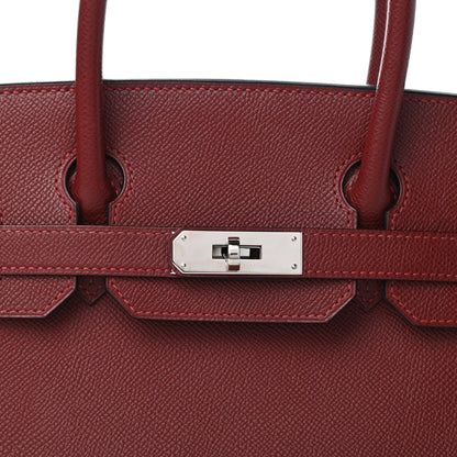 Hermes Epsom Birkin 30 Rouge H 10 of 10
