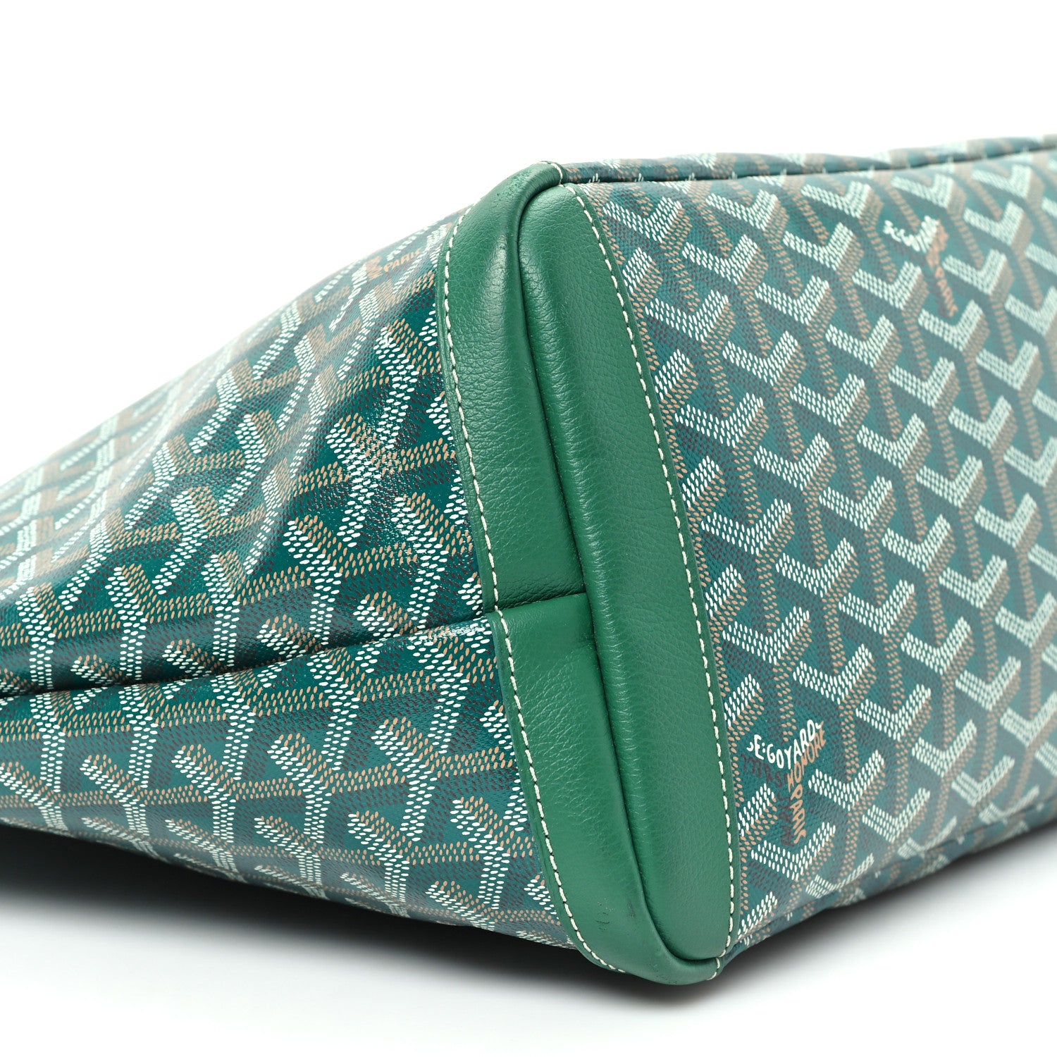Goyard Goyardine Artois MM Green 9 of 11