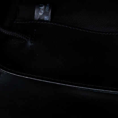 Gucci Soft GG Supreme Monogram Appia Calfskin Web Double Buckle Backpack Black 11 of 15