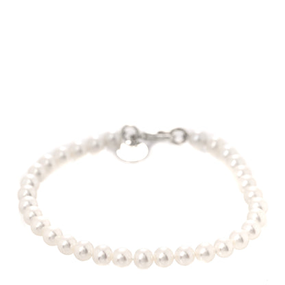 Tiffany Sterling Silver Pearl Ziegfeld Bracelet 1 of 5