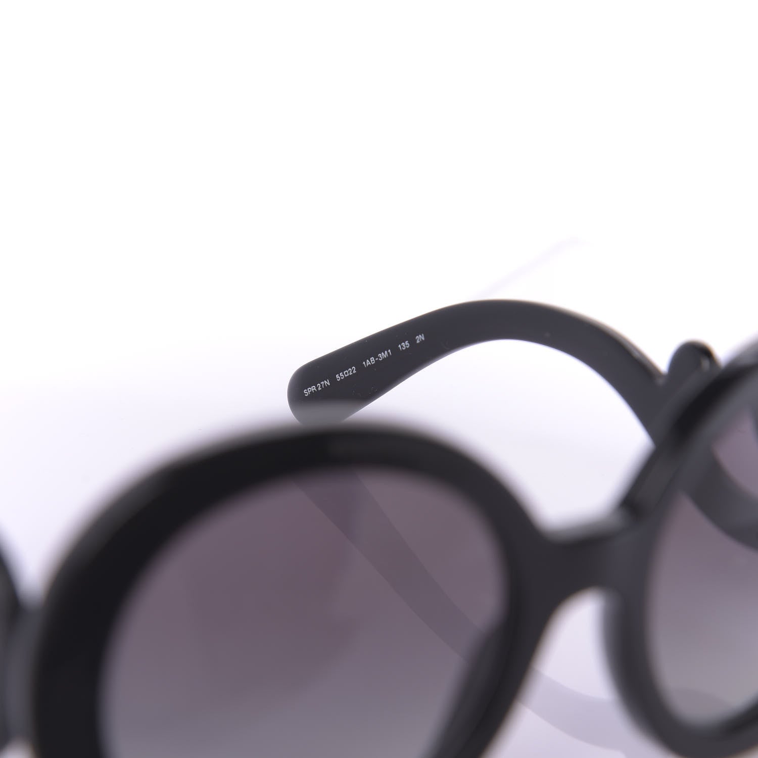 Prada Baroque Sunglasses SPR 27N Black 5 of 6