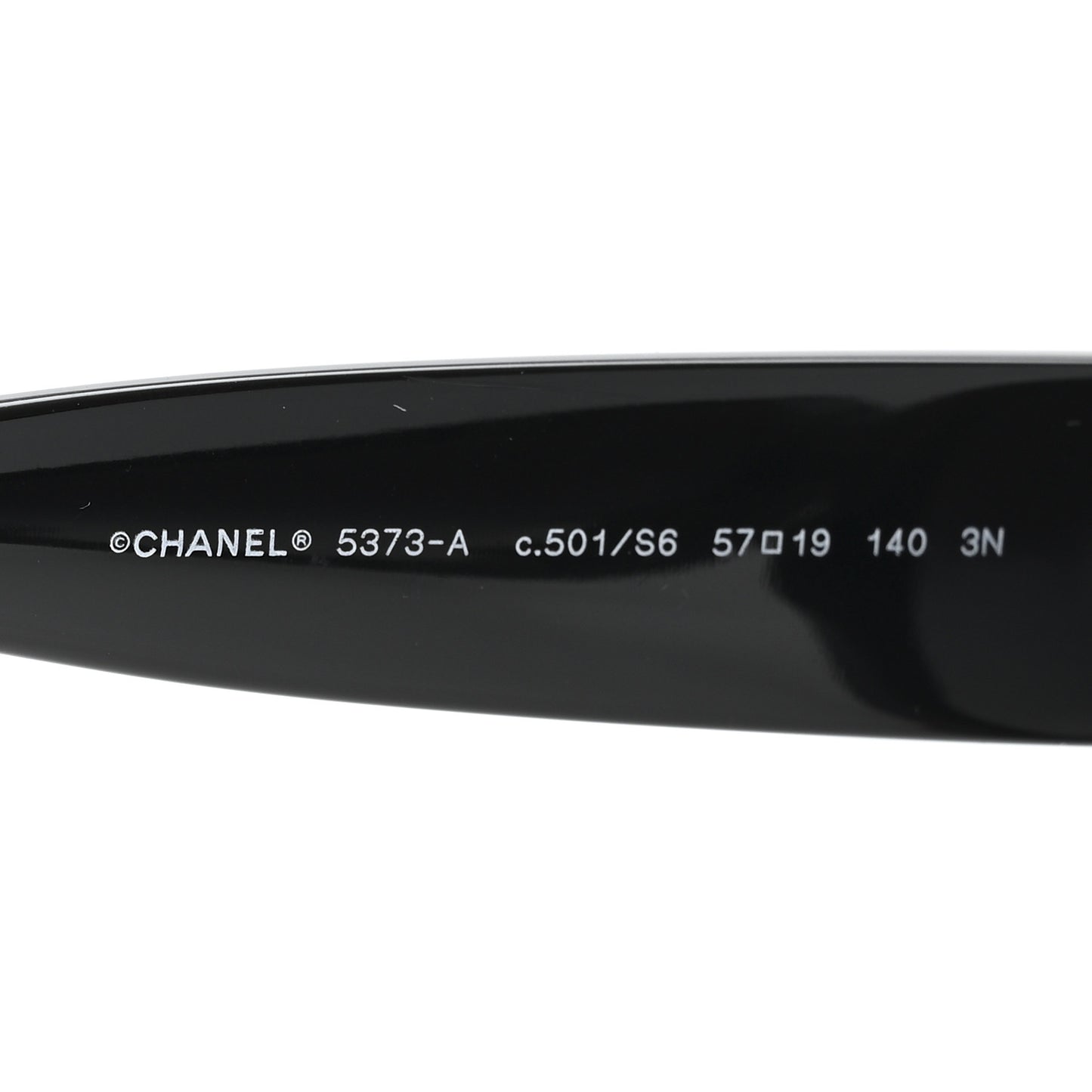 Acetate CC Sunglasses 5373-A Black