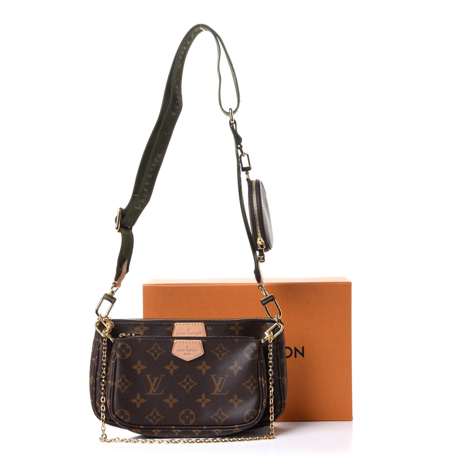 Louis Vuitton Monogram Multi Pochette Accessories Kaki 11 of 11
