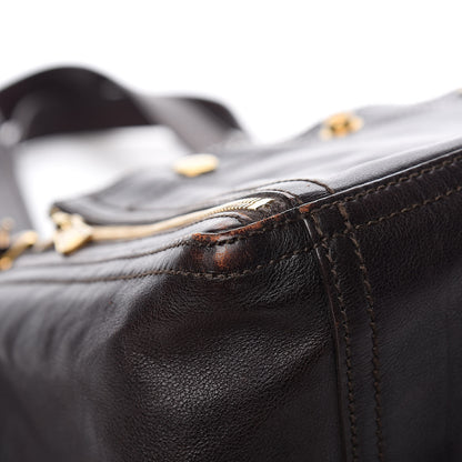 Saint Laurent Calfskin Medium Downtown Brown 8 of 12