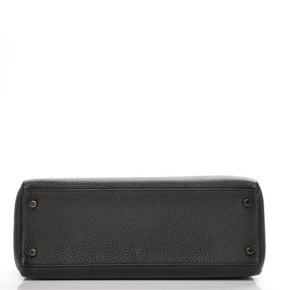 Hermes Togo Kelly Retourne 32 Black 5 of 23