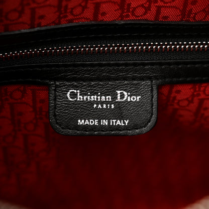 Christian Dior Lambskin Cannage Large Lady Dior Black 6 of 11