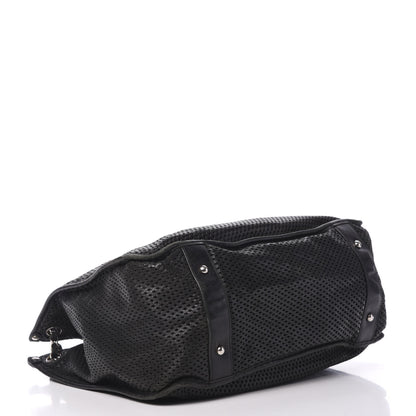 Chanel Calfskin Perforated Up In The Air Tote Black 3 of 14