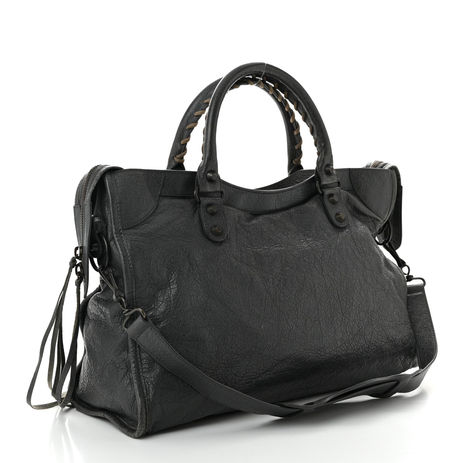 Balenciaga Agneau Classic Hardware City Gris Tarmac 3 of 11