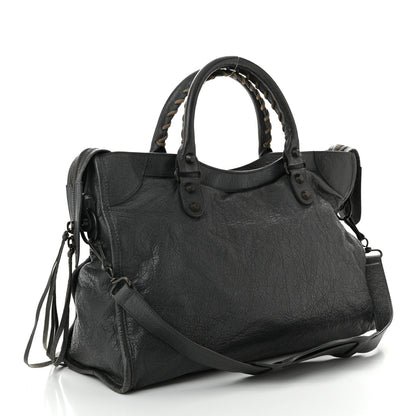 Balenciaga Agneau Classic Hardware City Gris Tarmac 3 of 11