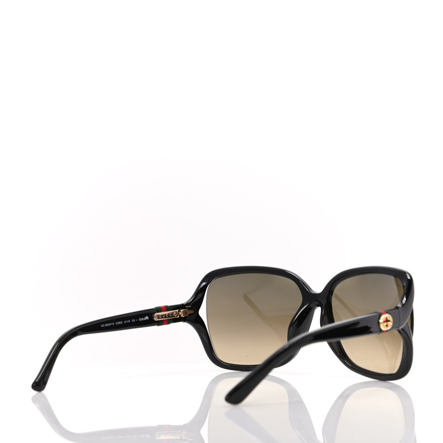 Gucci Web Sunglasses GG3658/F/S Black 4 of 8