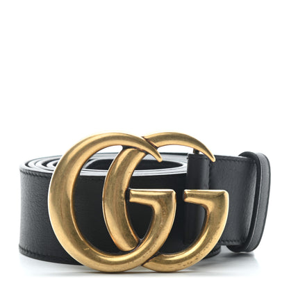 Gucci Calfskin Double G 40mm Belt 115 46 Black 1 of 5