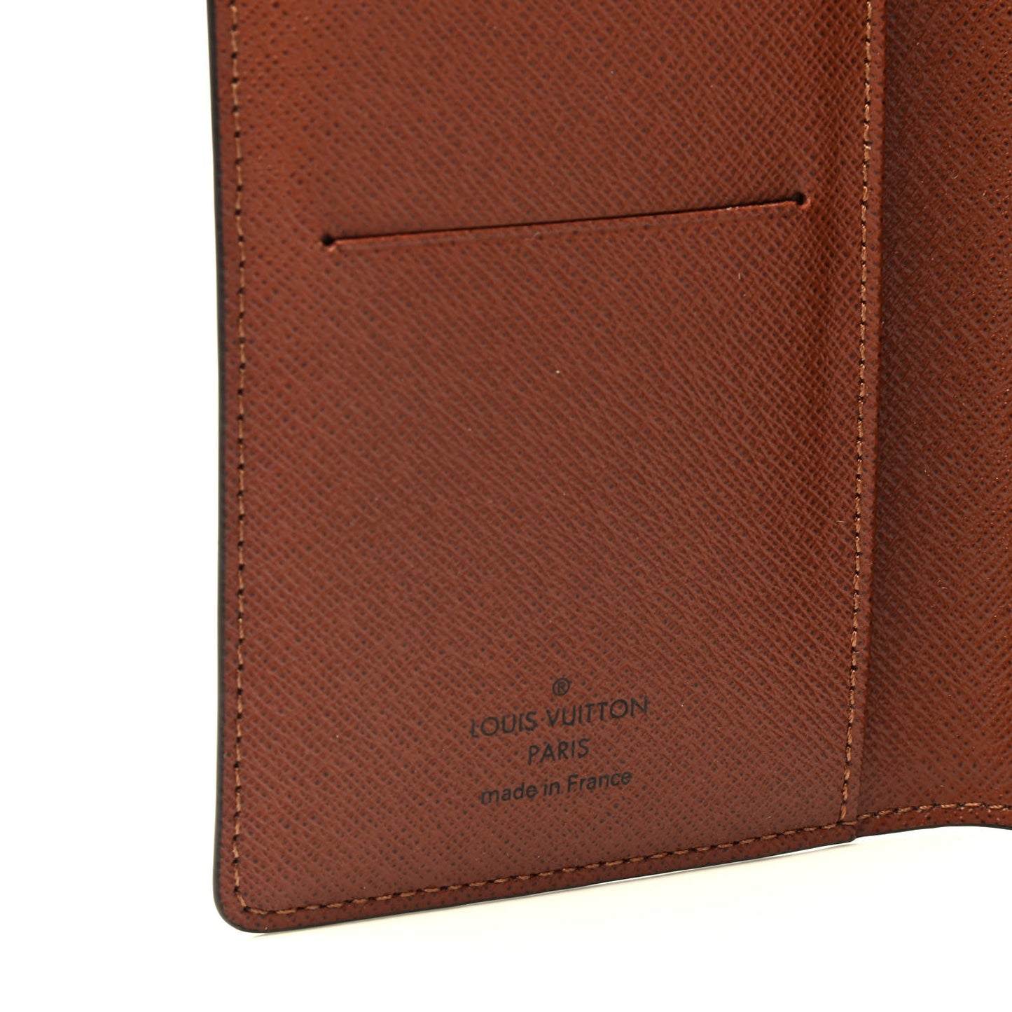 Monogram Pocket Agenda Cover