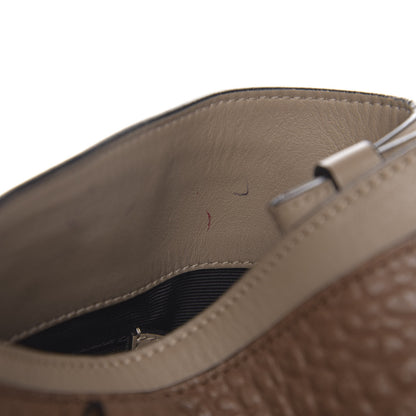 Burberry Heritage Grain Smooth Calfskin Large Clarborough Tote Sepia Brown Honey 8 of 13