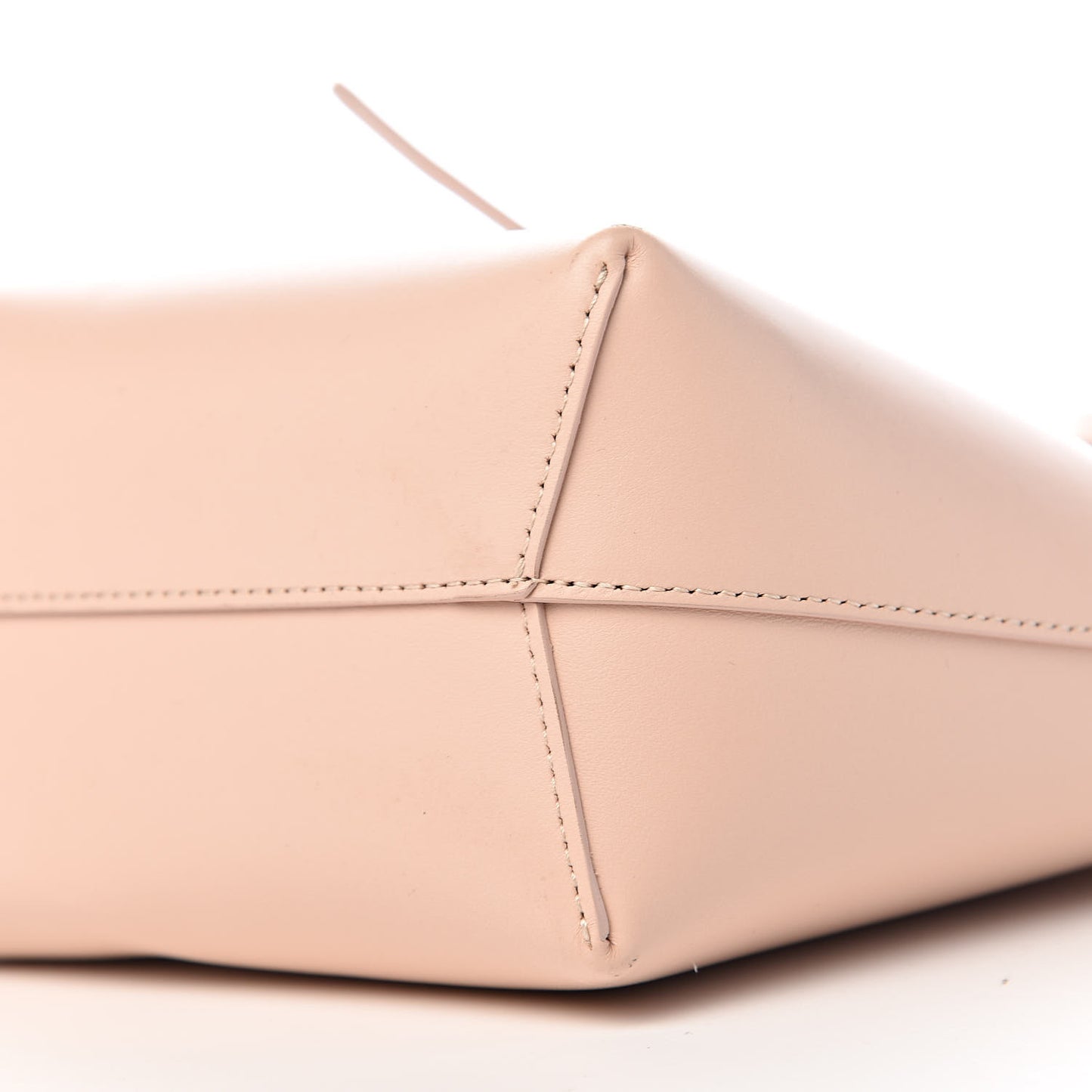 Calfskin Mini Mini Bucket Bag Rosa