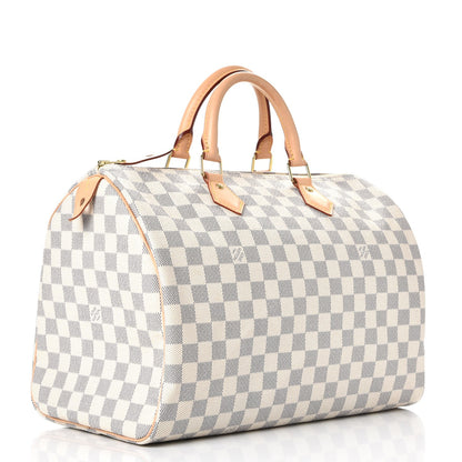 Louis Vuitton Damier Azur Speedy 35 3 of 10