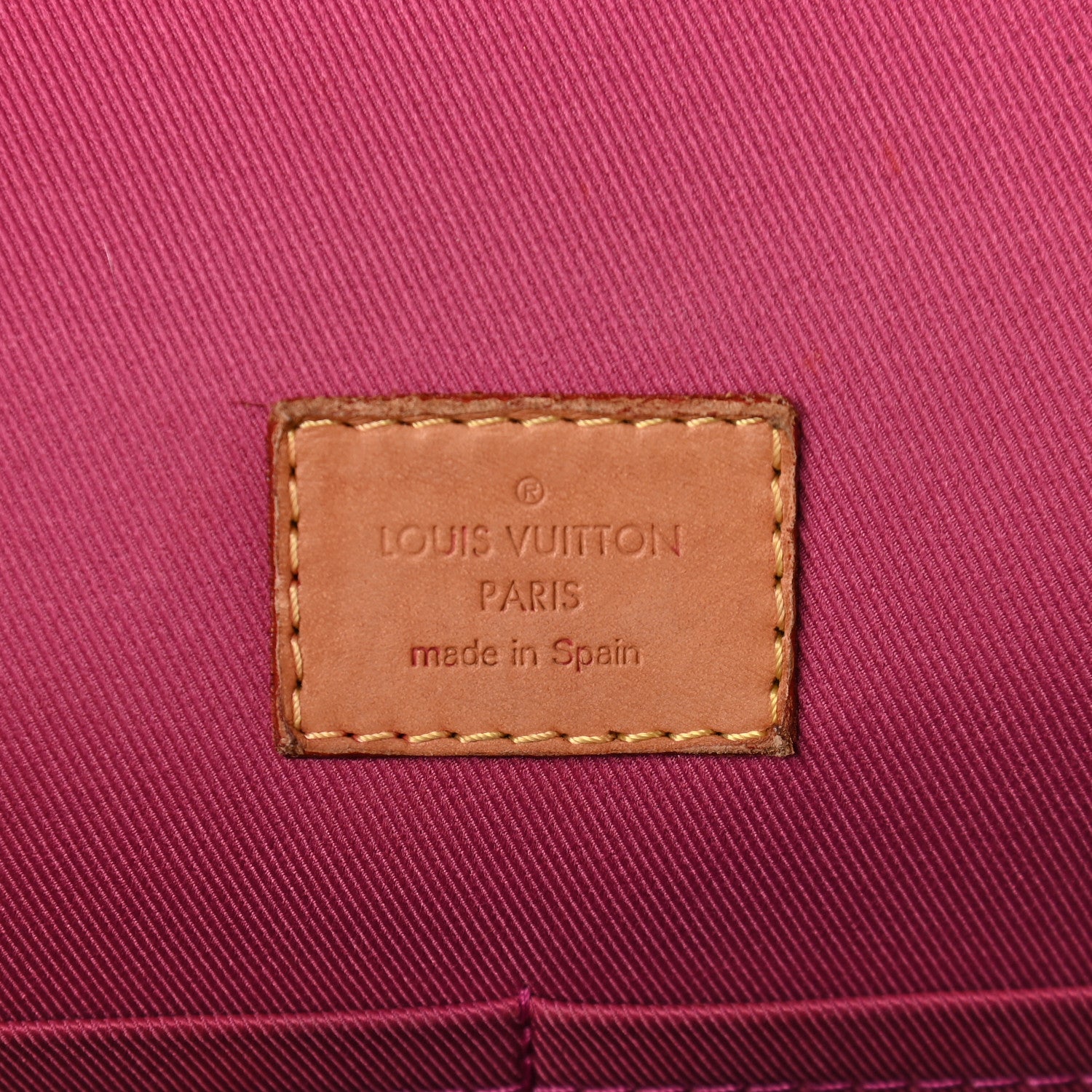 Louis Vuitton Monogram Cluny BB Bordeaux Fuchsia 6 of 10