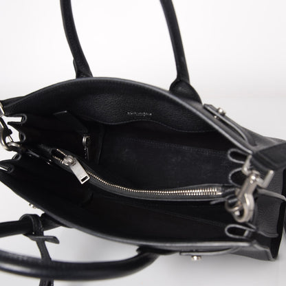 Saint Laurent Grained Calfskin Baby Sac De Jour Souple Black 6 of 8