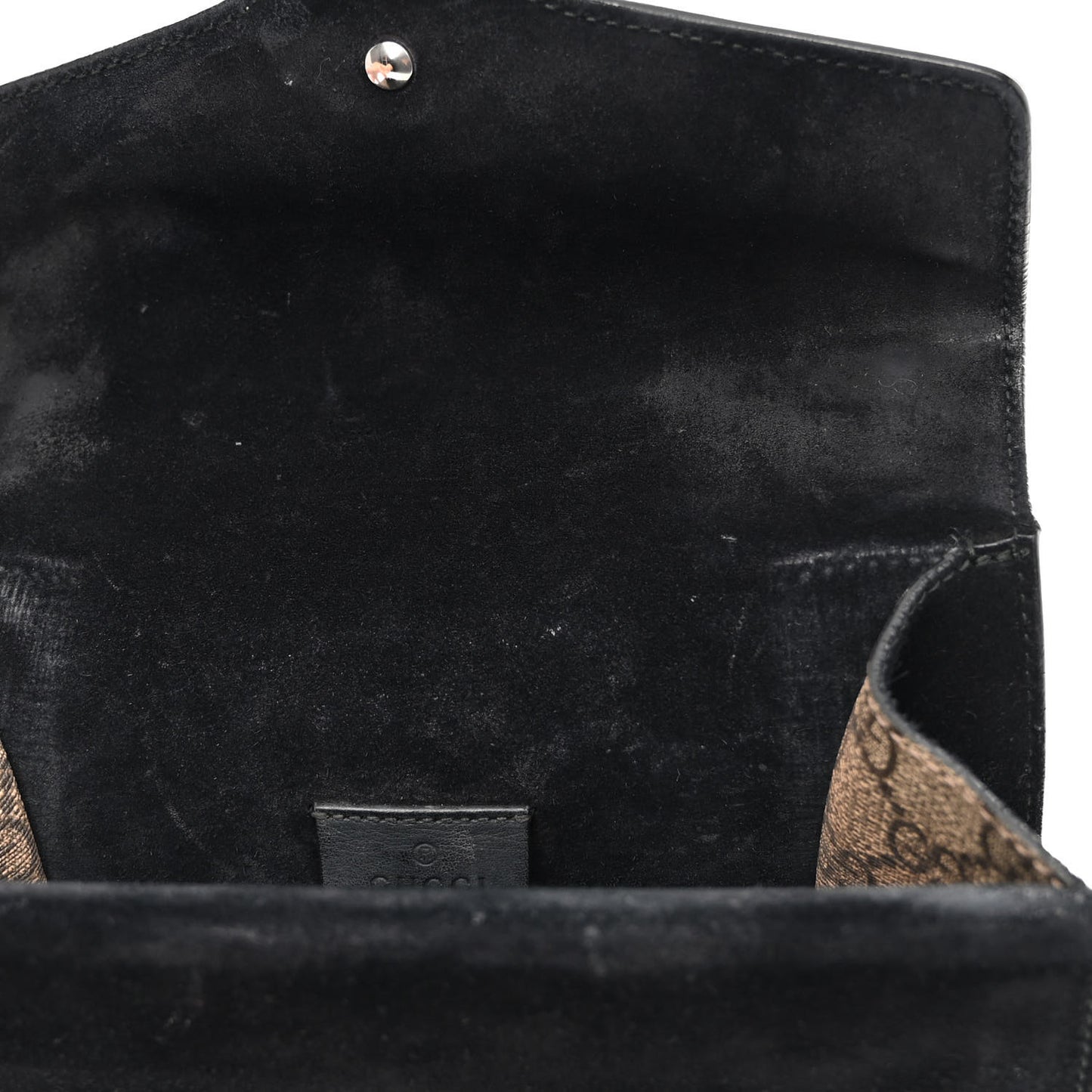 GG Supreme Monogram Mini Dionysus Shoulder Bag Black