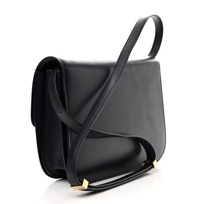 Celine Box Calfskin Medium Classic Box Flap Bag Navy 3 of 15